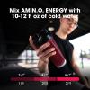 imageOptimum Nutrition Amino Energy Hydration Packets OnTheGo Energy Powder Stick Packs Tangerine Wave 25 CountFruit Punch