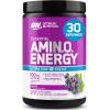 imageOptimum Nutrition Amino Energy Hydration Packets OnTheGo Energy Powder Stick Packs Tangerine Wave 25 CountGrape