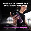 imageOptimum Nutrition Amino Energy Hydration Packets OnTheGo Energy Powder Stick Packs Tangerine Wave 25 CountGrape