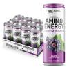 imageOptimum Nutrition Amino Energy Sparkling Hydration Drink Electrolytes Caffeine Amino Acids BCAAs Sugar Free 12 Fl Oz Variety Pack of 12 Packaging May VaryAmino Energy Sparkling