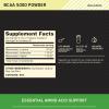 imageOptimum Nutrition Instantized BCAA Powder Unflavored Keto Friendly Branched Chain Essential Amino Acids Powder 5000mg 60 Servings Packaging May Vary1216 Ounce Pack of 1