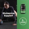imageOptimum Nutrition LGlutamine Muscle Recovery Capsules 1000mg 240 Count Package May VaryPowder