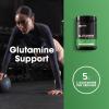 imageOptimum Nutrition LGlutamine Muscle Recovery Capsules 1000mg 240 Count Package May VaryPowder