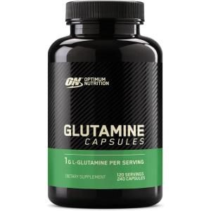 imageOptimum Nutrition LGlutamine Muscle Recovery Capsules 1000mg 240 Count Package May VaryCapsules