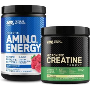 imageOptimum Nutrition Micronized Creatine Monohydrate Powder Unflavored 60 Servings 300 Grams Packaging May VaryBlue Raspberry  Unflavored