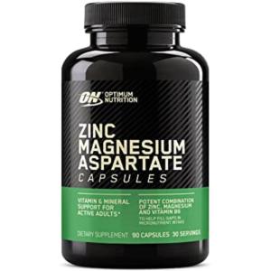 imageOptimum Nutrition Muscle Recovery and Endurance Supplement for Men and Women Zinc and Magnesium Supplement 90 Count90 Count Pack of 1