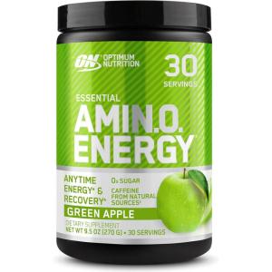 imageOptimum Nutrition New Flavor Amino Energy  Pre Workout with Green Tea BCAA Amino Acids Keto Friendly Green Coffee Extract Energy Powder  Citrus Spritz 30 Servings Packaging May VaryGreen Apple