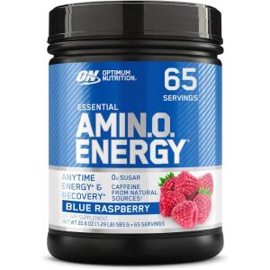 imageOptimum Nutrition New Flavor Amino Energy  Pre Workout with Green Tea BCAA Amino Acids Keto Friendly Green Coffee Extract Energy Powder  Citrus Spritz 30 Servings Packaging May VaryBlue Raspberry
