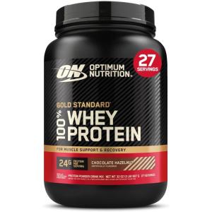 imageOptimum Nutrition New Flavor Gold Standard 100 Whey Protein Powder Cinnamon Roll 2 Pound Pack of 1 Packaging May VaryChocolate Hazelnut