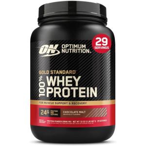 imageOptimum Nutrition New Flavor Gold Standard 100 Whey Protein Powder Cinnamon Roll 2 Pound Pack of 1 Packaging May VaryChocolate Malt