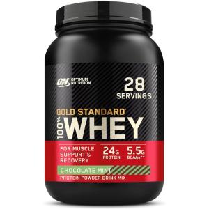 imageOptimum Nutrition New Flavor Gold Standard 100 Whey Protein Powder Cinnamon Roll 2 Pound Pack of 1 Packaging May VaryChocolate Mint