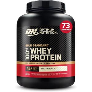 imageOptimum Nutrition New Flavor Gold Standard 100 Whey Protein Powder Cinnamon Roll 2 Pound Pack of 1 Packaging May VaryWhite Chocolate