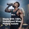 imageOptimum Nutrition Platinum Hydrowhey Protein Powder 100 Hydrolyzed Whey Protein Isolate Powder Flavor Velocity Vanilla 20 Servings 176 Pounds Packaging May VaryTurbo Chocolate