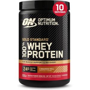 imageOptimum Nutrition Gold Standard 100 Whey Protein Powder Cinnamon Roll 068 Pound Pack of 1Cinnamon Roll